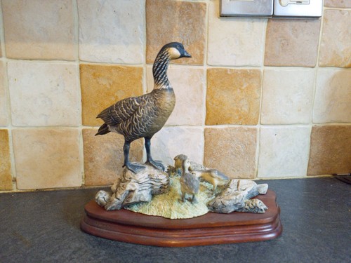 Border fine arts nene goose - fine,
