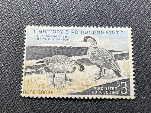 1964 federal duck stamp - us,