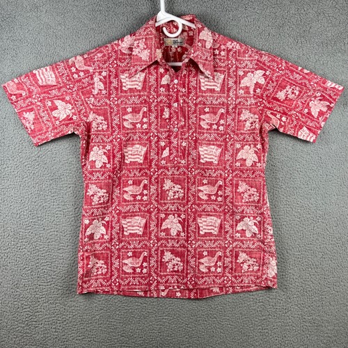 Reyn spooner mens red - red, hawaiian