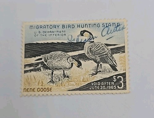 1964 federal duck stamp - 1964, nene