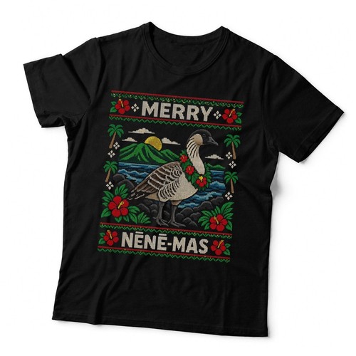 Hawaiian christmas ugly - christmas,