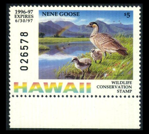 Hawaii state duck - hawaii, $5