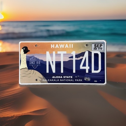 2015 hawaii license plate - hawaii,